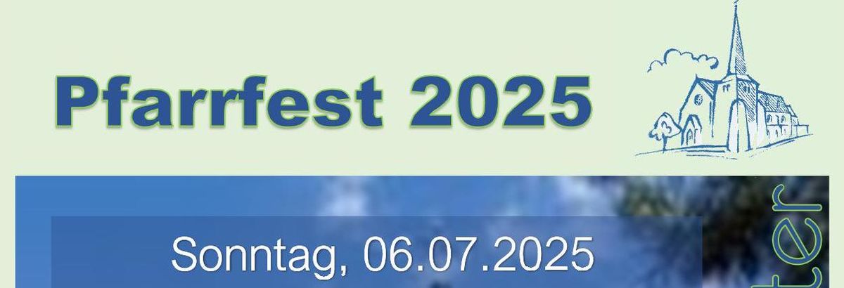 Kleines Pfarrfest