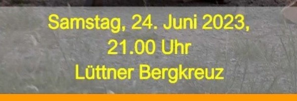 Gottesdienst am Johannisfeuer
